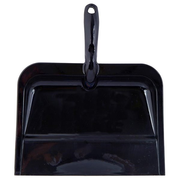 Superio Dust Pan - 10-in x 12-in - Black