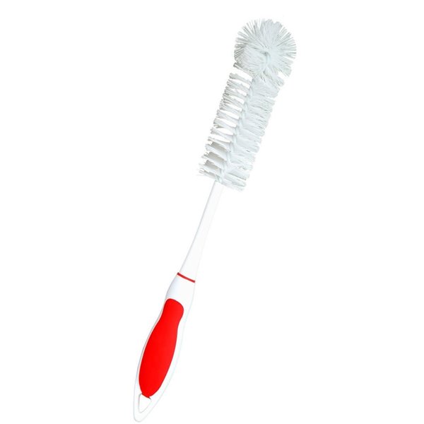 Brosse pour bouteille et verre de Superio, rouge