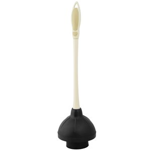 Superio Heavy Duty Korky Plunger with 21 Inch Wooden Handle