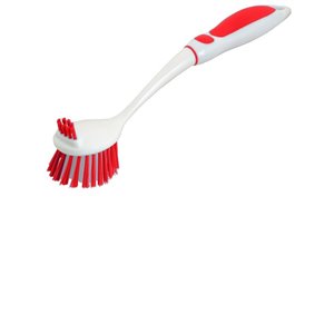 Superio Dish and Vegetable Brush - Red