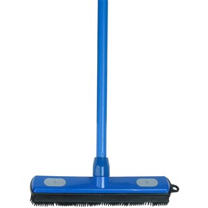Superio Rubber Broom with Squeegee - 56-in