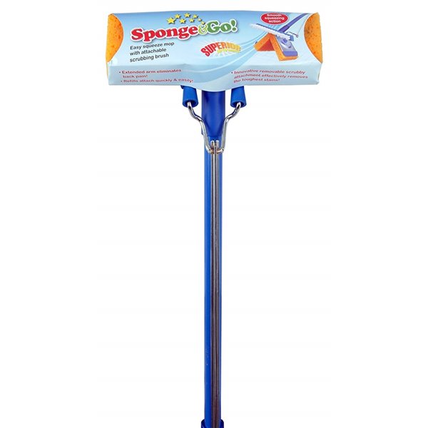 Poignée De Remplacement Pour Serpillière à Essorage - Accessoire Compatible, Design Ergonomique, Couleur Violette