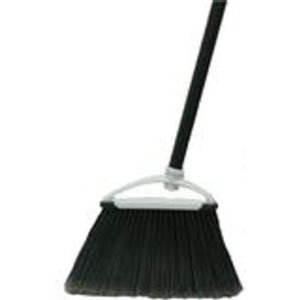 Superio Angle Broom with Rubber Edge - Black