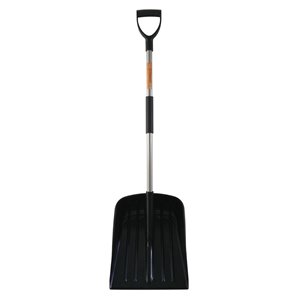 Superio Snow Shovel with Metal Handle - 14-in