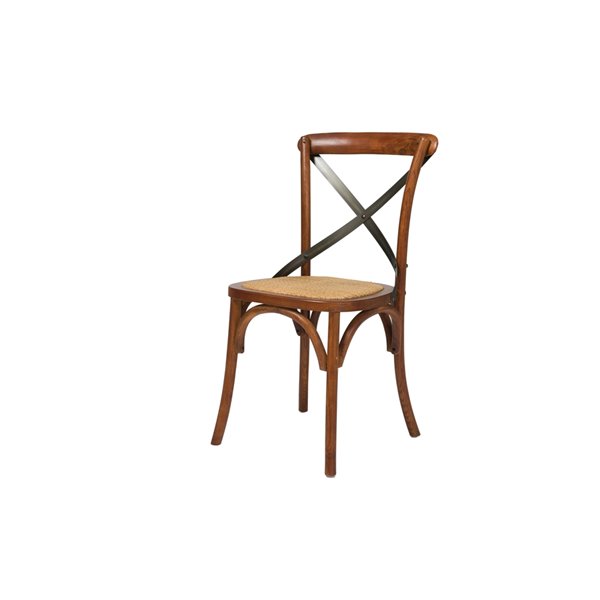 Wooden Cross back chairs