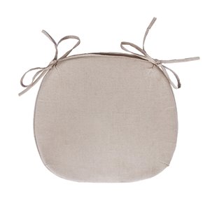 LH Imports Seat Cushion for Cross Back Chair - Linen