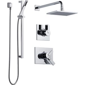 DELTA Vero Monitor 17 Series Shower System - Chrome