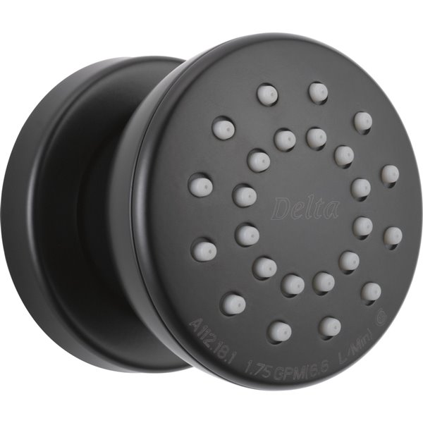 Jet corporel pour douche Trinsic de DELTA, noir mat