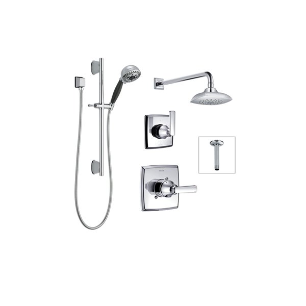 DELTA Ashlyn 14 Series Shower System Chrome DFKIT6WS RONA