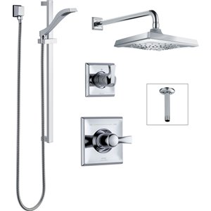 DELTA Dryden 14 Series Shower System - Chrome