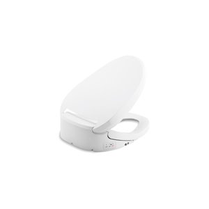 Siège de toilette allongé C³-455 à fonction bidet de KOHLER, blanc