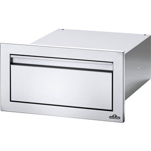Napoleon Single Drawer for Outdoor Kitchen Cabinet - 18-in x 8-in - Stainless Steel