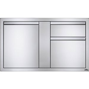 Cabinet pour cuisine extérieure de Napoleon, 1 porte et 1 tiroir, 45,25 po x 27,75 po, acier inoxydable