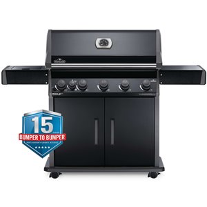 Barbecue au gaz naturel Rogue XT 625 de Napoleon, 69 000 BTU, noir