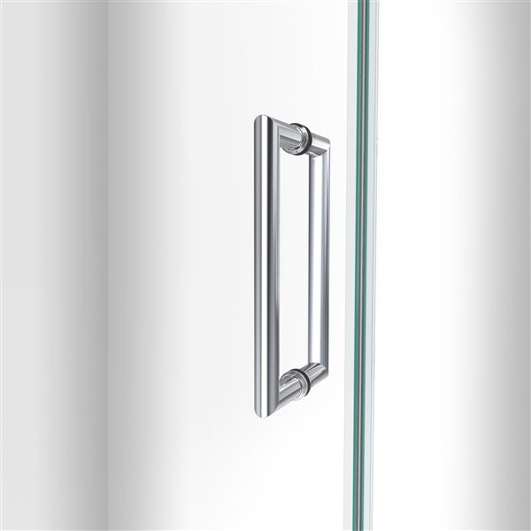 DreamLine Unidoor-LS Shower Door - 43-in - Chrome