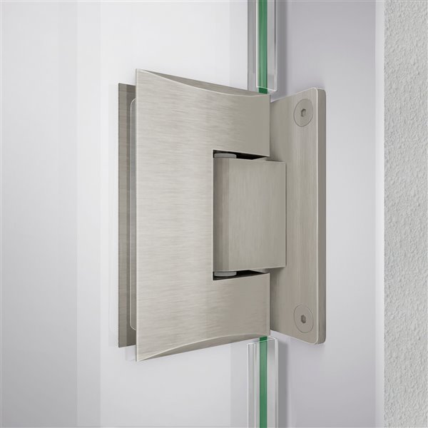 DreamLine Unidoor-LS Shower Door - 45-in - Brushed Nickel