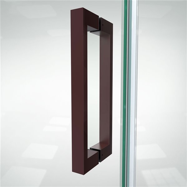 DreamLine Elegance Plus Shower Door - 34-in - Oil Rubbed Bronze