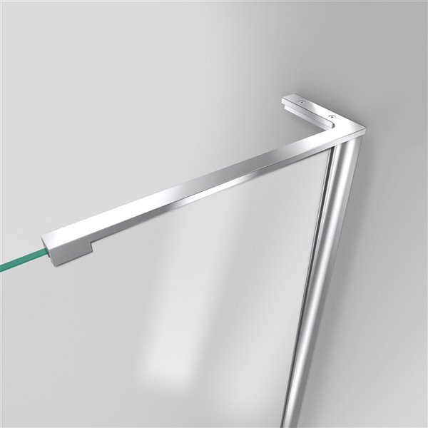 DreamLine Unidoor-LS Shower Door - 55-in - Chrome