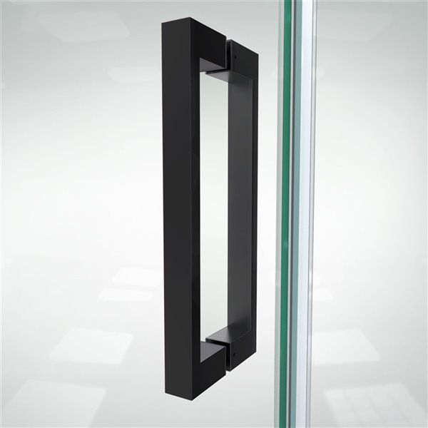 DreamLine Elegance Plus Shower Door - 34-in x 72-in - Satin Black
