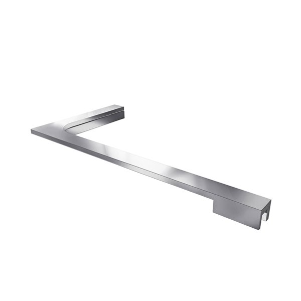 DreamLine L-Bar Support Bracket - Left Wall - 12-in - Chrome