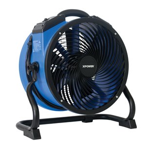 XPOWER FC-300 Multipurpose Pro Air Circulator Utility Fan - 14-in - Blue