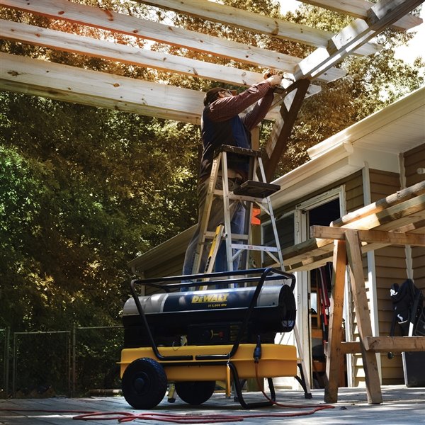 DEWALT Forced Air Kerosene Heater - 215,000 BTU