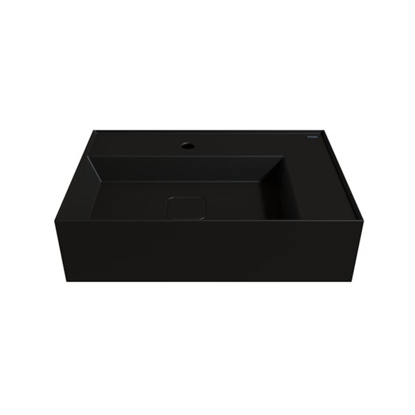 Cheviot Elevate Vessel Bathroom Sink - Fire Clay - 16.75-in x 24.37-in - Graphite