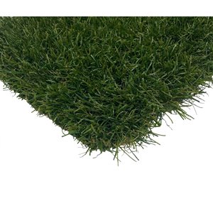 Trylawnturf LUX34 Synthetic Landscaping Turf - 25-ft x 6.6-ft - Green