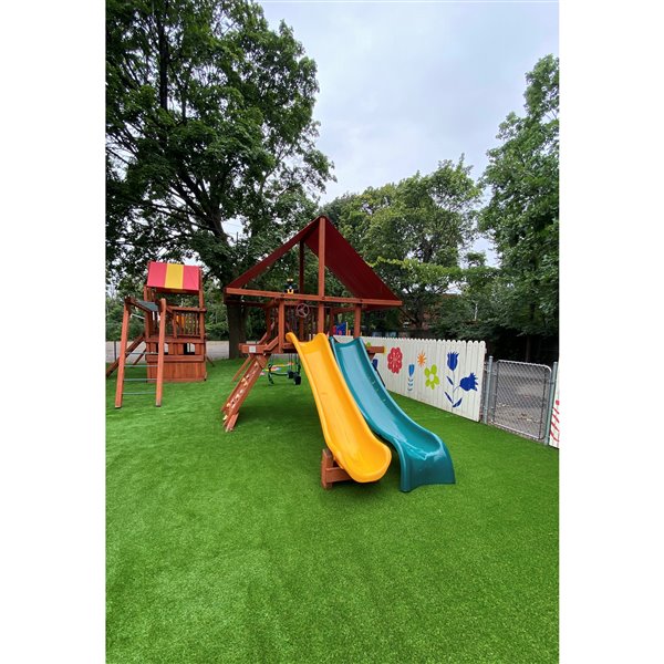 Trylawnturf Cruz 10 x 6-ft Green Artificial Grass