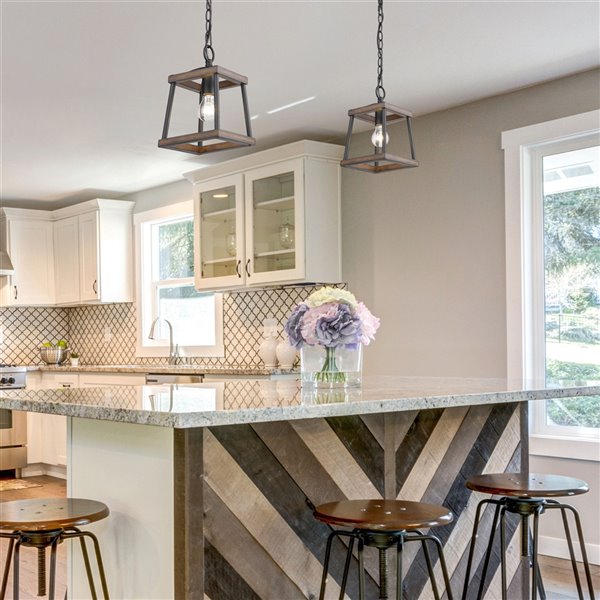 Golden Lighting Teagan Mini Pendant Light - Black