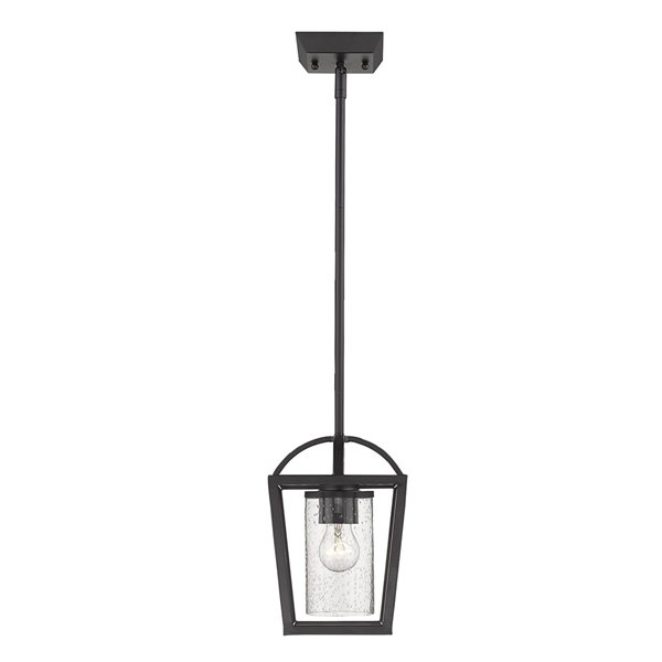 Golden Lighting Mercer Mini Pendant Light - Matte Black