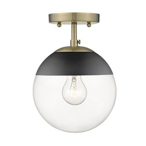 Golden Lighting Dixon Semi-Flush Light - Gold