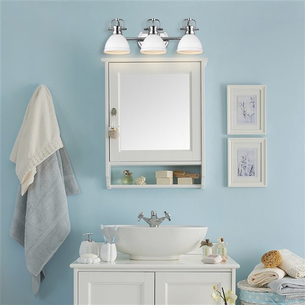 Duncan 3 Light Bath Vanity