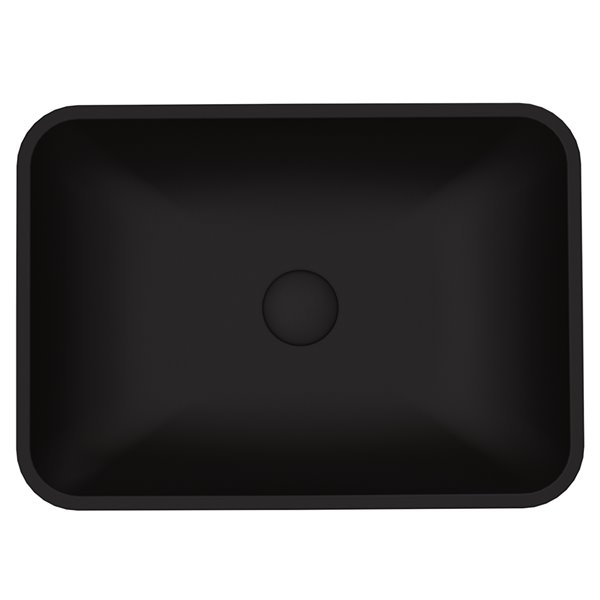 VIGO Sottile Matte Black Bathroom Sink -