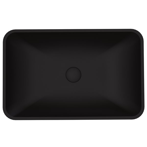 VIGO Hadyn Matte Black Bathroom Sink -