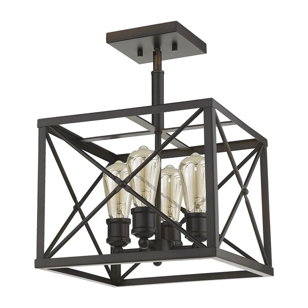 Acclaim Lighting Brooklyn Convertible Pendant Light - 4-Light - Oil-Rubbed Bronze