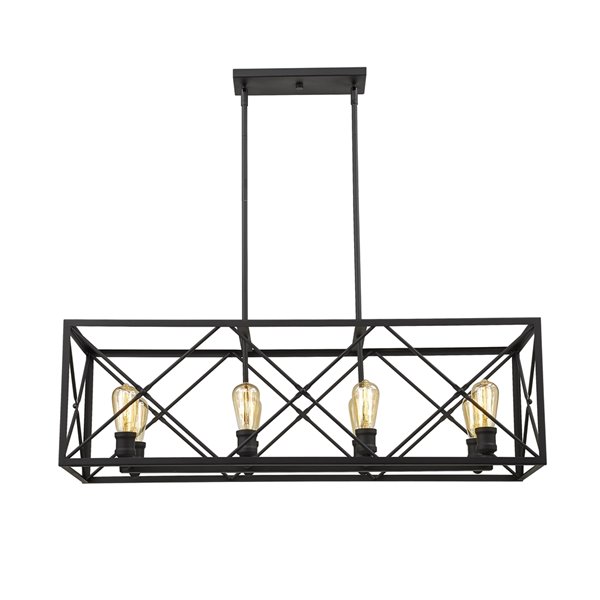 Luminaire suspendu Brooklyn de Acclaim Lighting, 8 ampoules, bronze