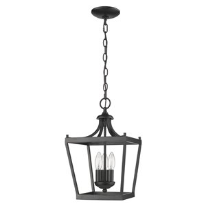 Acclaim Lighting Kennedy Chandelier - 3-Light - Matte Black