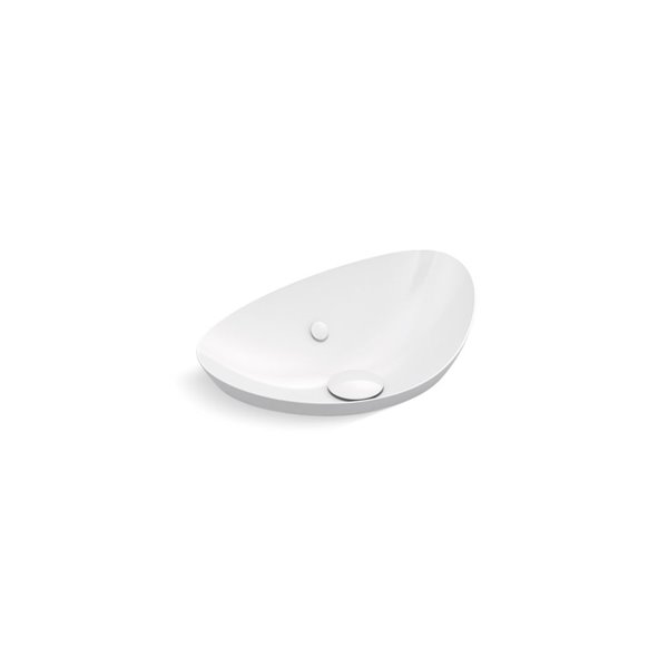 KOHLER Veil Vessel Bathroom Sink - White