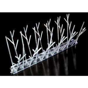 Bird-X Plastic Bird Spikes - 25-ft