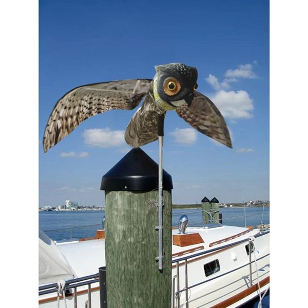 Bird-X Prowler Owl Decoy with Moving Wings