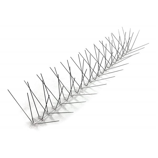 Bird-X Extra Wide Stainless Steel Bird Spikes - 50-ft Kit