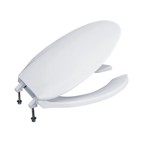 TOTO Commercial Toilet Seat with Lid - Elongated - Cotton White