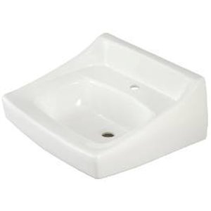 TOTO Wall-Mount Single Hole Bathroom Sink - 19.38-in - Cotton White