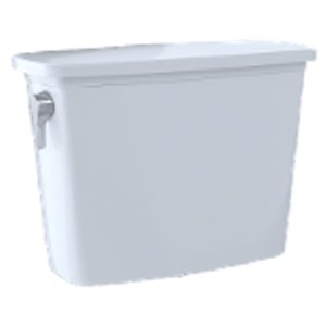 Réservoir de toilette Eco Drake E-Max de TOTO, simple chasse, coton blanc