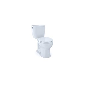 TOTO Entrada Round Toilet - Comfort Height -  Cotton White