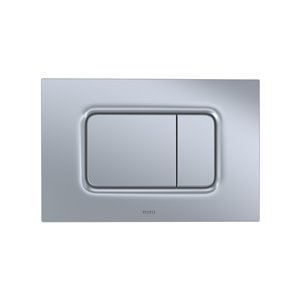 TOTO Push Button Plate for DuoFit In-Wall Tank System - Matte Silver