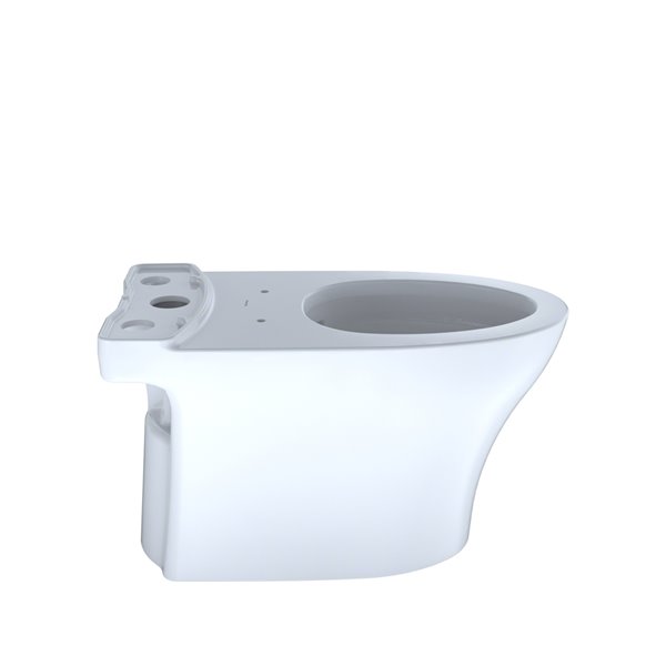 TOTO Aquia IV Skirted Elongated Toilet Bowl - Cotton White