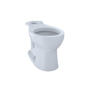 TOTO Entrada Round Toilet Bowl - Cotton White