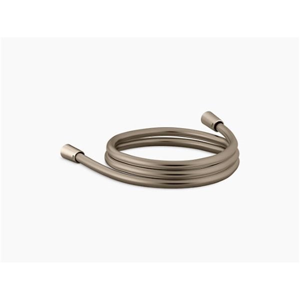 KOHLER Awaken Smooth Shower Hose - 72-in - Brushed Bronze